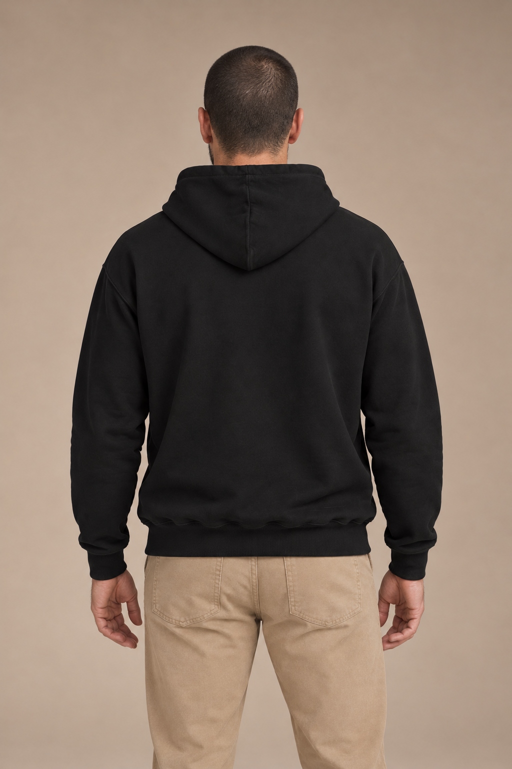 Vagabond staple back — alternate studio model view