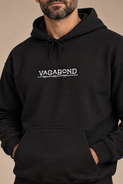 Vagabond staple detail — alternate studio model view