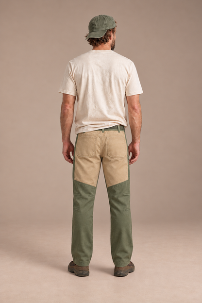 Vagabond corrected pants studio model photograph