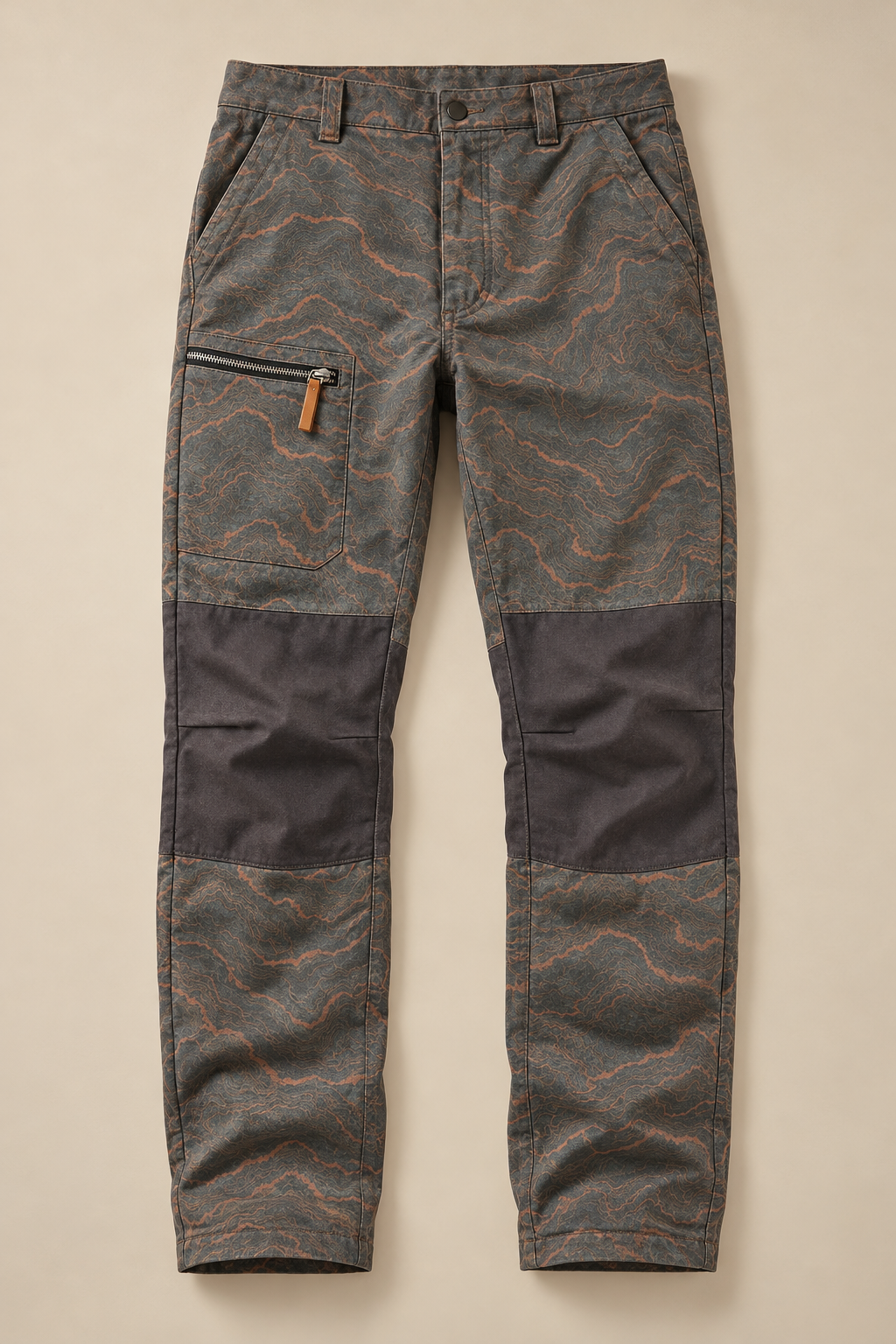 Backcountry - Reinforced Topographic Pant — front studio flat lay
