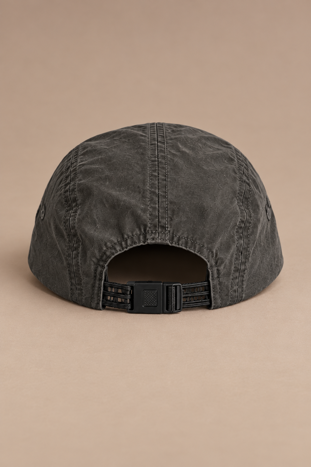 Finn Two-Tone Nylon Cap — back studio product photograph