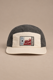 Finn Two-Tone Nylon Cap — front studio product photograph