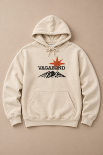 Mountain - Embroidered Hoodie — front studio flat lay