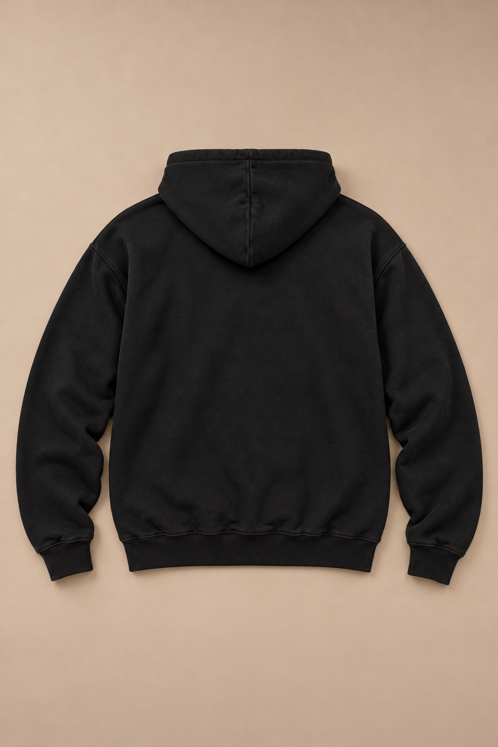 The Vagabond Staple - Embroidered Hoodie — back studio product photograph